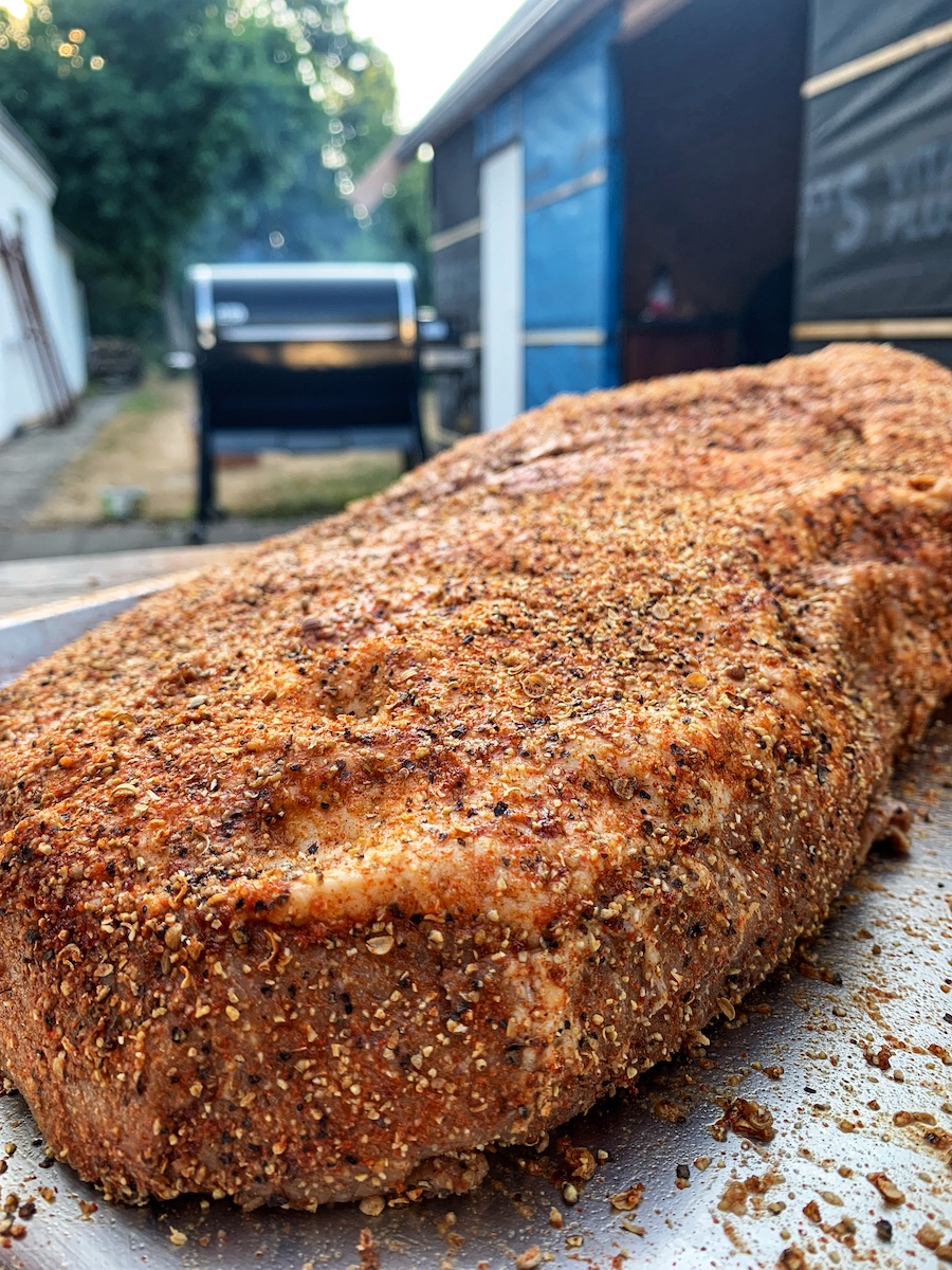 Zelf pastrami op de bbq maken Braai BBQ