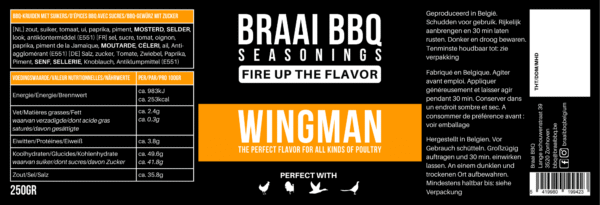 label wingman rub