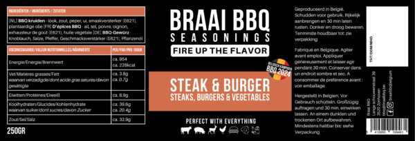 label steak & burger rub