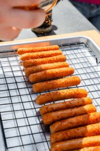 braai bbq hotdog burnt ends