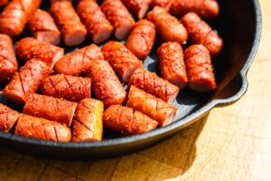 braai bbq hotdog burnt ends