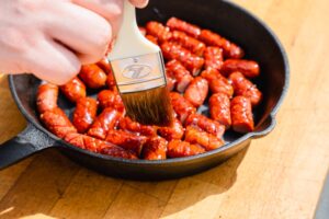 braai bbq hotdog burnt ends