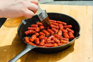 braai bbq hotdog burnt ends