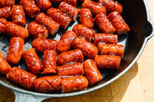 braai bbq hotdog burnt ends