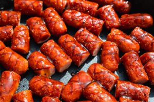 braai bbq hotdog burnt ends