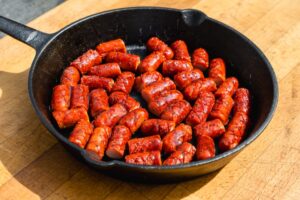 braai bbq hotdog burnt ends