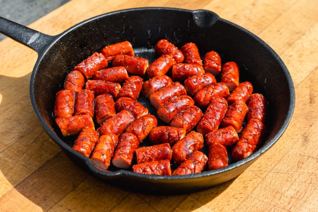 braai bbq hotdog burnt ends
