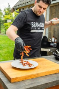 Twisted Bacon Barbecue Snack