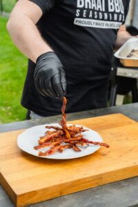 Twisted Bacon Barbecue Snack