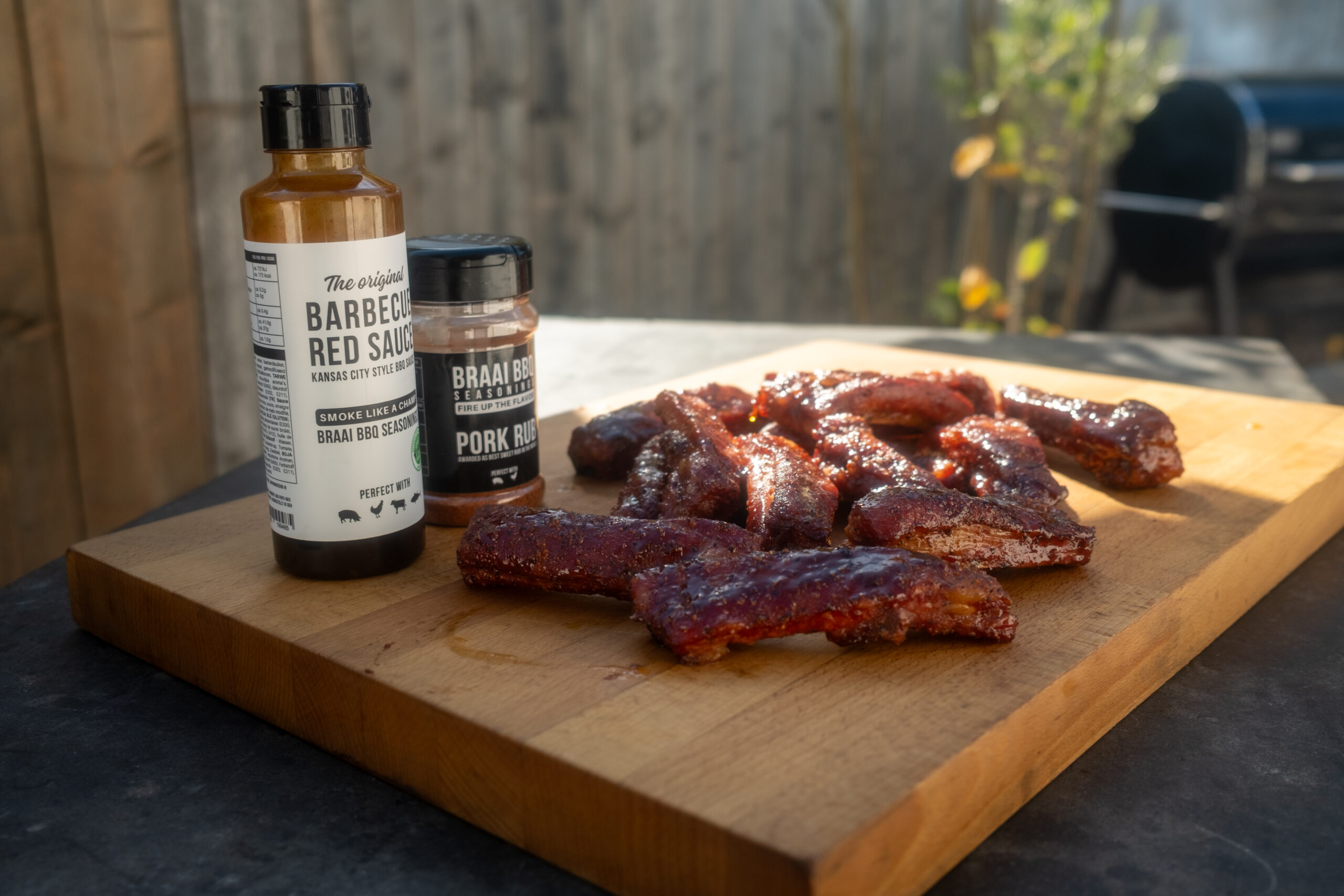 Party Ribs Door Braai BBQ.