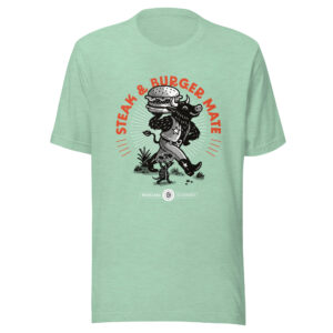 Steak & burger mate BBQ T-shirt