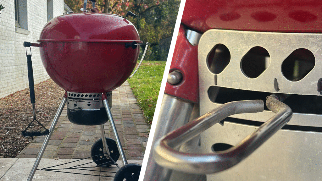 zo controleer je de temperatuur van je weber kettle