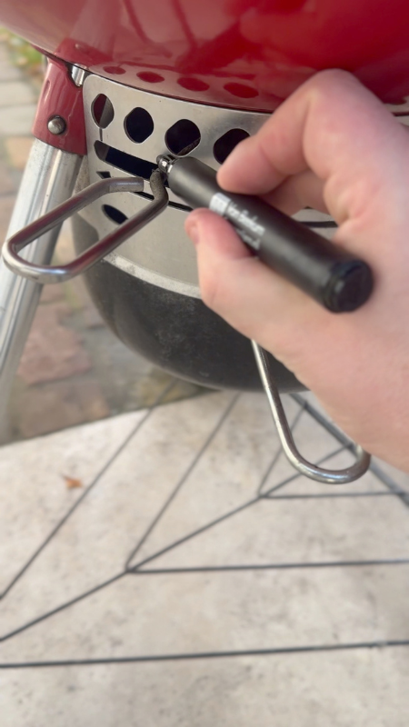 zo controleer je de temperatuur van je weber kettle