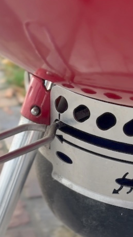 zo controleer je de temperatuur van je weber kettle